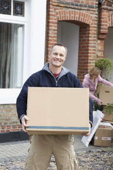 A sustainable removals van collecting recyclable household items in Putney