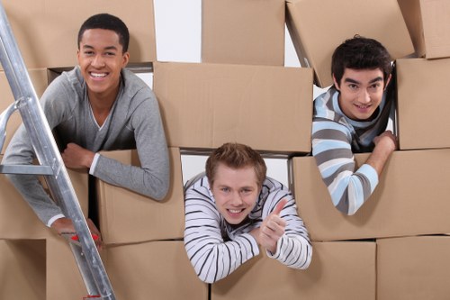 Local team collecting bulky furniture from a Putney property