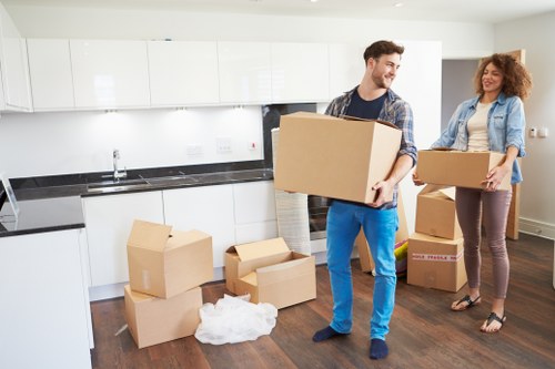 A selection of packing boxes and moving supplies in Putney