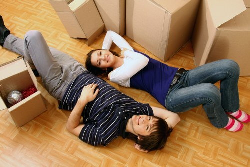 Local van transport for a flat move in Putney